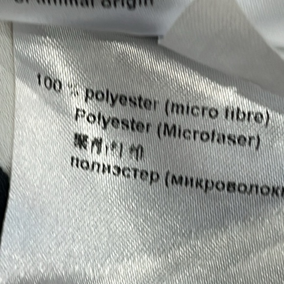 Marc Cain Button up Shirt Front Bow Floral White Black Blue size 5 - Picture 16 of 16